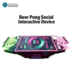 Table de Beer <span class=keywords><strong>Pong</strong></span> - Machine de <span class=keywords><strong>jeu</strong></span> d'arcade sociale pour bar et KTV, jeux interactifs de haute qualité - Product Image 4