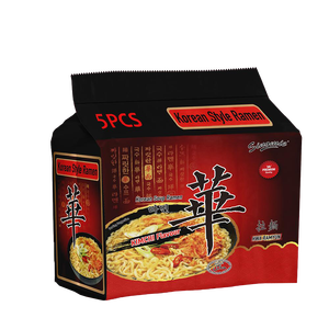 บะหมี่กึ่งสำเร็จรูป ซิโนมี รสกิมจิเผ็ด ฮาลาล ซุปเกาหลี จินราเมน - Product Image 4