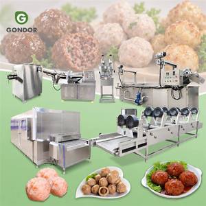 Máquina Eléctrica para Hacer Albóndigas de Carne de Res con Espuma, Línea de Procesamiento de Albóndigas - Product Image 1
