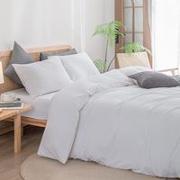 Ensemble de housse de couette en coton Ensemble de literie de qualité supérieure avec housse de couette en coton confortable