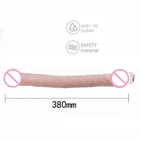 Mini Dildo Double Embout de 12 Pouces pour Pénétration, Masseur Double Dildo, Jouets Sexuels à Prix Abordable, Dropshipping, Boutique de Dildos