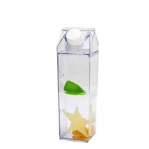 Nouveaux produits Gourde en plastique transparente de qualité alimentaire 500 ml pour l'eau potable - Product Image 1