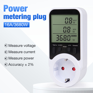 <span class=keywords><strong>Prix</strong></span> de gros Analyseur de <span class=keywords><strong>compteur</strong></span> d'énergie LCD numérique Wattmètre <span class=keywords><strong>Compteur</strong></span> de surveillance de prise d'électricité monophasé - Product Image 2