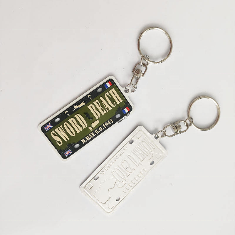 Custom Personalised 3d Keychain Pvc Rubber