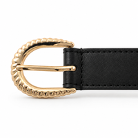 Boucles de ceinture pour hommes d'affaires, logo gravé sur mesure, alliage de zinc, métal résistant à la rouille, anti-rayures, pour ceinture en cuir