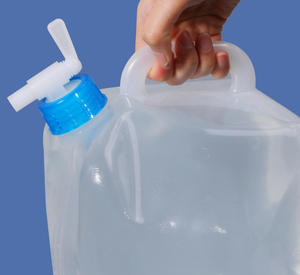 <span class=keywords><strong>Bidon</strong></span> d'<span class=keywords><strong>eau</strong></span> pliable portable de 10L <span class=keywords><strong>20L</strong></span> pour l'extérieur, pliable, avec poignée et <span class=keywords><strong>robinet</strong></span> pour l'extérieur - Product Image 3