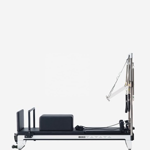 Oferta Especial: Reformer <span class=keywords><strong>INIKO</strong></span> H006E con Media Torre, Acero Laminado en Frío, Equipo de Yoga y Pilates, 2400x600x1685mm - Product Image 2