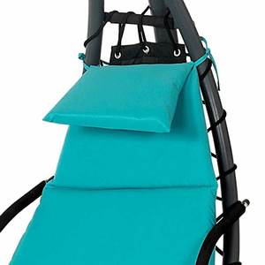 Zoshine ocio hamaca soporte columpios adultos silla <span class=keywords><strong>colgante</strong></span> <span class=keywords><strong>tumbona</strong></span> flotante Patio silla al aire libre <span class=keywords><strong>con</strong></span> cojín cómodo - Product Image 4