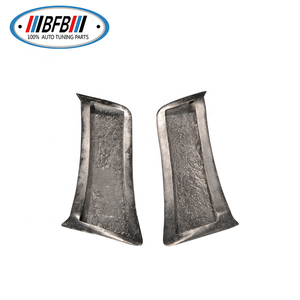 2 pièces de garnitures de panneaux de ventilation latéraux arrière en fibre de carbone pour <span class=keywords><strong>Mustang</strong></span> 2015+ Garnitures extérieures - Product Image 6