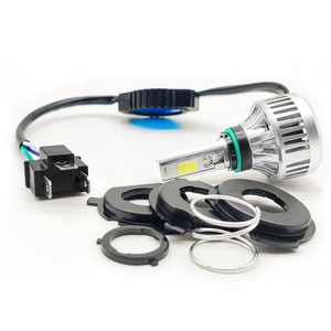 M3S Moto H4 A MENÉ L'ampoule De Phare <span class=keywords><strong>clignotant</strong></span> motos lampe pour ktm exc cafe racer <span class=keywords><strong>harley</strong></span> 32W 3000LM 12V HS1 Super Léger - Product Image 1