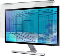 AAA-Qualität 4H Härte Anti-Blaulicht-Filter Blendschutz Augenschutz 32-75 Zoll Abnehmbarer Acryl-TV-Bildschirmschutz mit Aufhängung