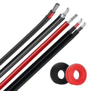Low Voltage 2 Core PV Cable 2*6mm2 2*10mm2 Solar Cable