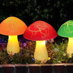 <span class=keywords><strong>Lampe</strong></span> LED <span class=keywords><strong>solaire</strong></span> étanche IP65 à succès pour extérieur, motif champignon, pour pelouse, avec fonctionnement 1 à 8 - Product Image 2