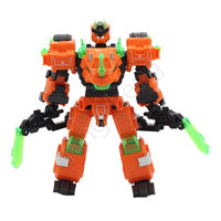 Figur Aksi Anime Robot Mecha Transformasi, Resin Koleksi, Kotak Misteri Kejutan untuk Hadiah Mainan Kapsul