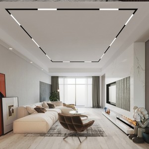 Điện Áp Thấp DC 48V Recessed Rail Từ 6 Wát 10 Wát 20 Wát 30 Wát COB Magnetic Led Theo Dõi Hệ Thống Ánh Sáng - Product Image 5