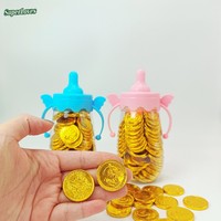 Chocolat Solide de Haute Qualité en Gros, Pièces Circulaires Multicolores, Vente Chaude, Meilleures Ventes Superloves
