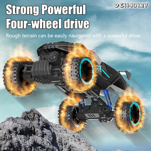 Aleación de alta calidad Control remoto <span class=keywords><strong>Rc</strong></span> escalada todoterreno coches de juguete con rociador de niebla - Product Image 4