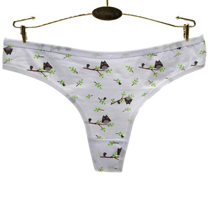 Slip da Donna in Cotone Stampato per l'Esportazione Sudamericana, Biancheria Intima Femminile in Cotone Disponibile in Magazzino - Product Image 5