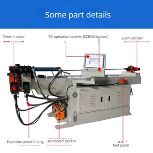 ที่เท้าแขนของรถเข็น1 2 3 4นิ้วที่วางแขนของเครื่อง CNC ท่อดัดไฮดรอลิก - Product Image 6