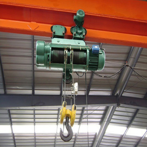 เครนยกเชือกลวดไฟฟ้าขนาด5ตันมาตรฐานสูงน้ำหนักเบาสำหรับยกของในโรงงาน - Product Image 5