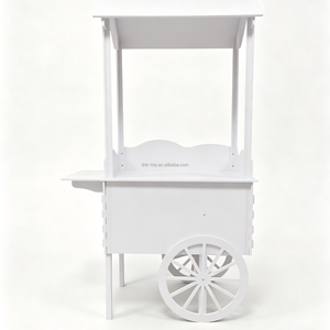 Carrito <span class=keywords><strong>de</strong></span> Dulces <span class=keywords><strong>de</strong></span> PVC Blanco Personalizado con Diseño <span class=keywords><strong>de</strong></span> Flores, Simple, para Uso en Interiores, Decoración para Fiestas <span class=keywords><strong>de</strong></span> Navidad Infantiles, Eventos y Bodas - Product Image 5