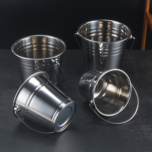 Bán buôn <span class=keywords><strong>2.5L</strong></span> thép không gỉ xô đá biểu tượng tùy chỉnh in kim loại bia & rượu mát cho đám cưới - Product Image 5