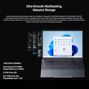 Nuevo Portátil <span class=keywords><strong>CHUWI</strong></span> <span class=keywords><strong>CoreBook</strong></span> <span class=keywords><strong>X</strong></span> de 14 Pulgadas 2025, 16GB+512GB W11, Computadora Portátil con Batería de 4000mAh - Product Image 5