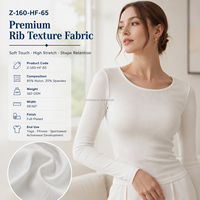 Tissu tricoté en nylon et élasthanne 160 GSM |   Vêtements de sport extensibles pour le yoga et la remise en forme |   Vente en gros, sur mesure, OEM