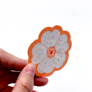 Custom Printed Beautiful Flower Shape <strong>Seed</strong> <strong>Paper</strong> for Greeting Cards Business Cards Bags Elegant <strong>Paper</strong> Paperboard for Gifts - Product Image 3