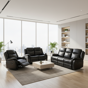 Juego de Muebles de Sala de Estar Modernos Frank - Colección de Sofás Tapizados de Lujo y Sillas Decorativas para Hogares y Hoteles - Product Image 2