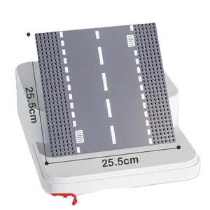 Baseplate dưới tấm ngụy trang động vật khủng long núi sông khối gạch đường giáo dục xây dựng khối tự làm đồ chơi