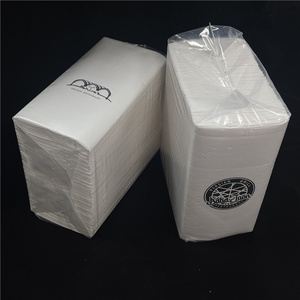 Serviettes de table en lin personnalisées Airlaid avec poche intégrée pour couverts Serviettes <span class=keywords><strong>pré</strong></span>-pliées pour couverts - Product Image 6