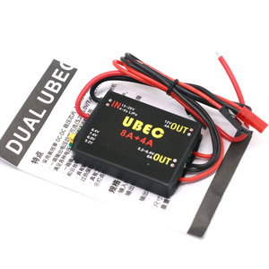 2S-8S 6-36V UBEC-8A BEC 듀얼 UBEC 8A/16A 5.2V/6.0V/7.4V/8.4V 서보 별도 전원 공급 장치 RC 자동차 고정 날개 비행기 로봇 암