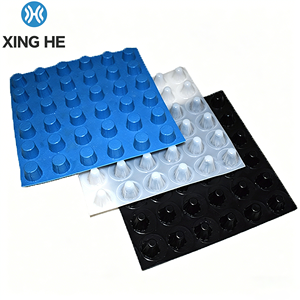 ที่ระบายน้ำบนหลังคาแบบมีรอยบุ๋มสีเขียว HDPE เป็นมิตรกับสิ่งแวดล้อม - Product Image 6