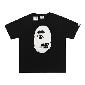 Camiseta Bapees de Diseñador de Moda con Estampado de Letras, Versión 1:1 de Alta Calidad, Disponible en Stock, Camiseta Bapees Moderna para Hombre - Product Image 6