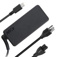 Adaptateur d'alimentation pour ordinateur portable USB Type-C 20V2.25 45W PD OTP OVP pour X1S2 T470