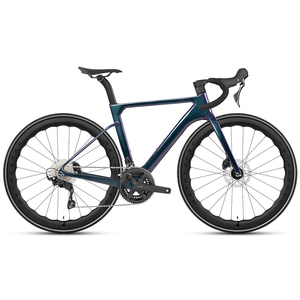 Vélo <span class=keywords><strong>de</strong></span> route aérodynamique entièrement en carbone, groupe Shimano 105, roues en carbone 50 mm, pneus 700x28C, <span class=keywords><strong>guidon</strong></span> avec câblage interne, vélo <span class=keywords><strong>de</strong></span> <span class=keywords><strong>course</strong></span> pour hommes - Product Image 4