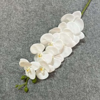 Orchidée artificielle Phalaenopsis 3D à 9 têtes, toucher réel, pour décoration de plafond de salle de mariage et aménagement photographique - Vente en gros