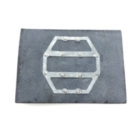 Étiquettes de jeans en cuir gaufré personnalisées de haute qualité marque logo en métal patchs en cuir pour vêtements