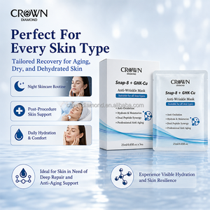 Masque facial anti-rides au cuivre <span class=keywords><strong>Snap</strong></span> 8 Ghk <span class=keywords><strong>Cu</strong></span>, peptide de cuivre, hydratation intense, raffermissant, éclaircissant, réparateur, OEM - Product Image 5