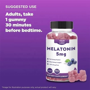 Suplemento Dietético de Marca Privada OEM, Gomitas 5-HTP, Gomitas para Dormir, Gomitas de Melatonina para Dormir OEM - Product Image 4
