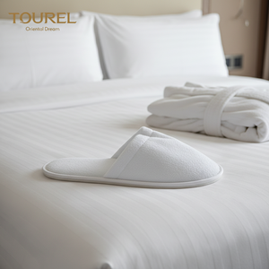 Горячая Распродажа, махровое полотенце для отеля с закрытым носком, одноразовые Тапочки - Product Image 4