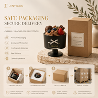 Vela Aromática de Lujo en Cerámica, Hecha a Mano con Cera de Soya, Diseño de Taza de Chocolate y Bayas, Regalo, Fragancia para el Hogar, OEM, Marca Privada