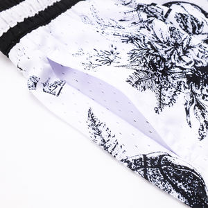 Fabrika toptan yüksek kaliteli çabuk kuru Polyester örgü amerikan tarzı şort gevşek-Fit basketbol şortu nefes - Product Image 4