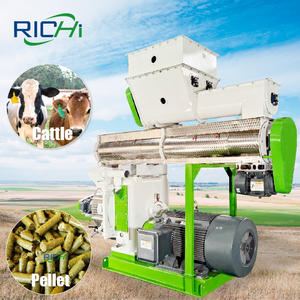 RICHI CE 인증 3-4 t/h 송아지 소 사료 펠렛 기계 - Product Image 1
