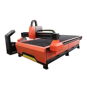 Máquina chinesa automática de corte de chapas de metal, alta precisão, barata, cortador de plasma, máquina de corte de chapas de metal