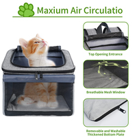 Sac avant amovible pour guidon de vélo, sac de voyage pour animaux de compagnie, panier avant pour chat et chien