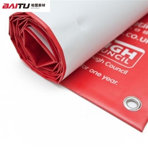 340gsm-650gsm sinh thái dung môi UV Latex mực tráng nhiều lớp <span class=keywords><strong>PVC</strong></span> frontlit Backlit cuộn lên biểu ngữ Flex - Product Image 5