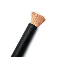 Gummi-Kupfer-Schweißkabel 16mm 25mm 35mm 50mm 70mm 95mm Flexibles Schweißmaschinenkabel H01N2-D 81-600V -25