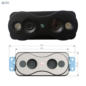 Hot 2CH CMOS hành khách dòng chảy máy ảnh với tầm nhìn ban đêm cho xe buýt giám sát đếm người nhận được trên số DVR dữ liệu lưu trữ tùy chọn - Product Image 2